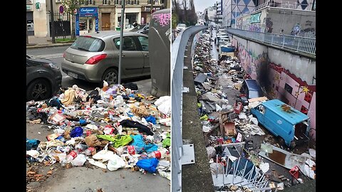YES, this is Paris streets in 2025.