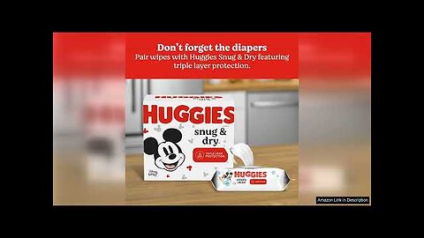 Huggies Simply Clean Fragrance-Free Baby Wipes, Unscented Diaper Wipes, 11 Flip-Top Packs Review