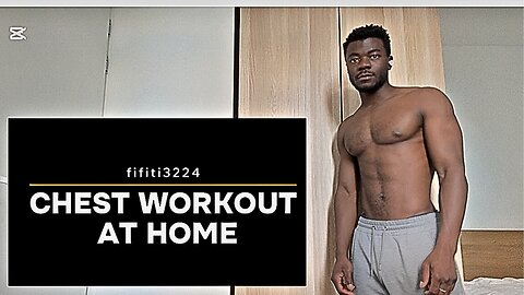 CHEST WORKOUT at home