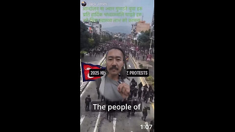 Nepal - 2 Days - got rid of corrupt government - UK 🇬🇧 TAKE NOTES <> resist 🥷