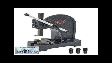 VEVOR Arbor Press 0.5 Ton Manual Arbor Press 4.6" Maximum Height Cast Review