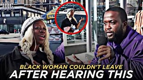 BLACK WOMAN COULDN’T LEAVE AFTER HEARING THIS #VIRAL #TRENDING #REACTION