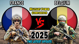 France vs Belgium Military Power Comparison 2025 | Belgium vs France Military Power 2025