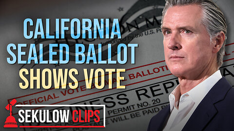 California Placed Holes on Ballots to Reveal Vote