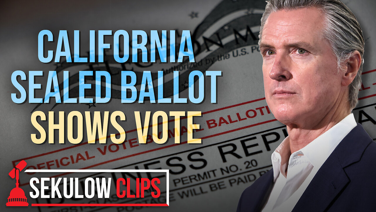 California Placed Holes on Ballots to Reveal Vote