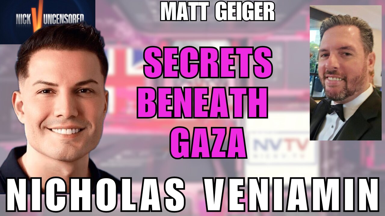 The Mystery Beneath Gaza: Matt Geiger in Conversation with Nicholas Veniamin"