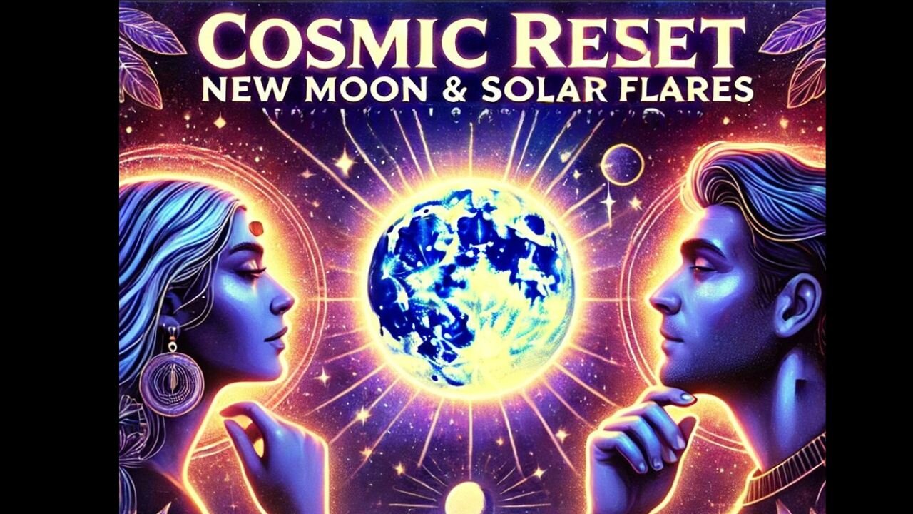 Cosmic Reset: Navigating the New Moon, Solar Flares, and Emotional Shifts