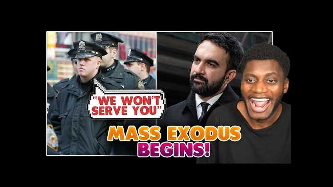 The NYPD Are Already Turning Their Backs On Zohran Mamdani!!!