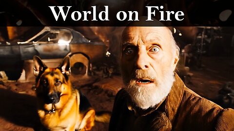 CENTRIC - World on Fire - DnB / Dubstep MV - Sci-fi Junkyard Robot Story AI Video Visuals