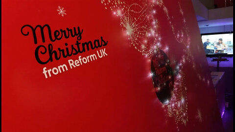 Reform UK Spreads Joy Merry Christmas and a Bright New Year!