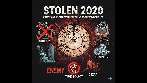 Stolen 2020 Created Me: From Beach Retirement to Exposing the Rot