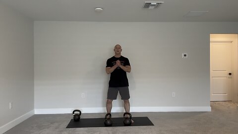 Kettlebell Complex: Clean, Press and Squat