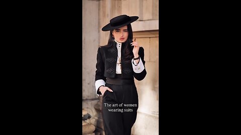 Women in suits - pure art