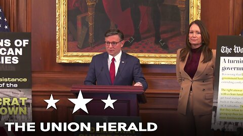 House Republican Leadership Holds a Press Conference on the 31st Day of the Government Shutdown