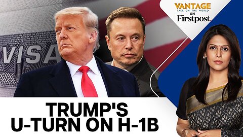 Firstpost:How Trump Came to Love H-1B Visas Despite MAGA Outrage | Vantage with Palki Sharma