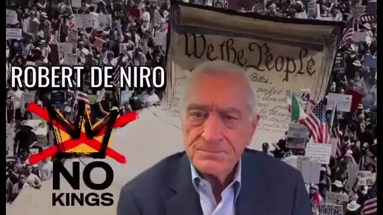 Robert De Niro Urges Americans to Join the ‘No Kings’ Protest
