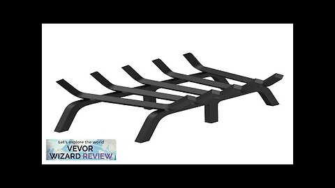 VEVOR Fireplace Log Grate 21 inch Heavy Duty Fireplace Grate with 6 Review