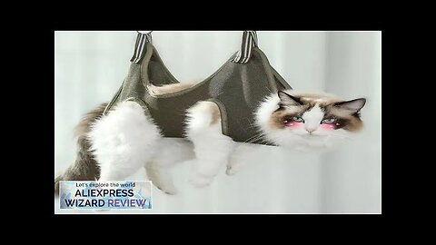 MADDEN Pet Grooming Hammock Helper Cat Dog Beauty Hammock Puppy Grooming Cuting Review