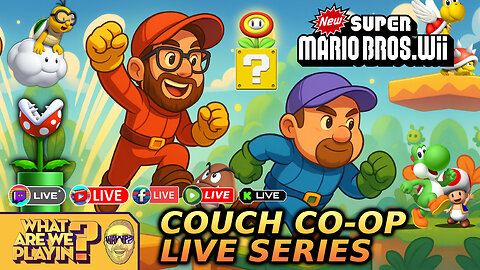 Saving the Mushroom Kingdom Together | New Super Mario Bros. Wii #mario #nintendo #gaming #games