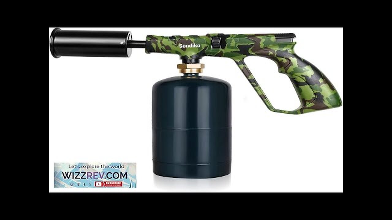 Sondiko Propane Torch Head Powerful Kitchen Torch for Cooking BBQ Review