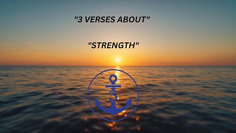"Daily scripture to anchor your soul | Faith • Hope • Truth"