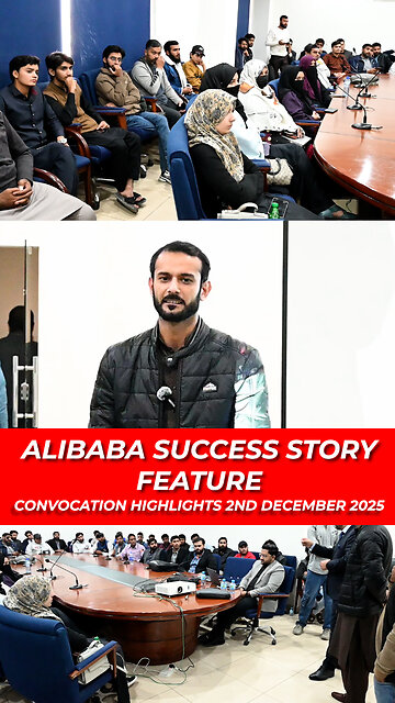 🌍 Success Story Spotlight – Alibaba Export Growth at Convocation Day 2025