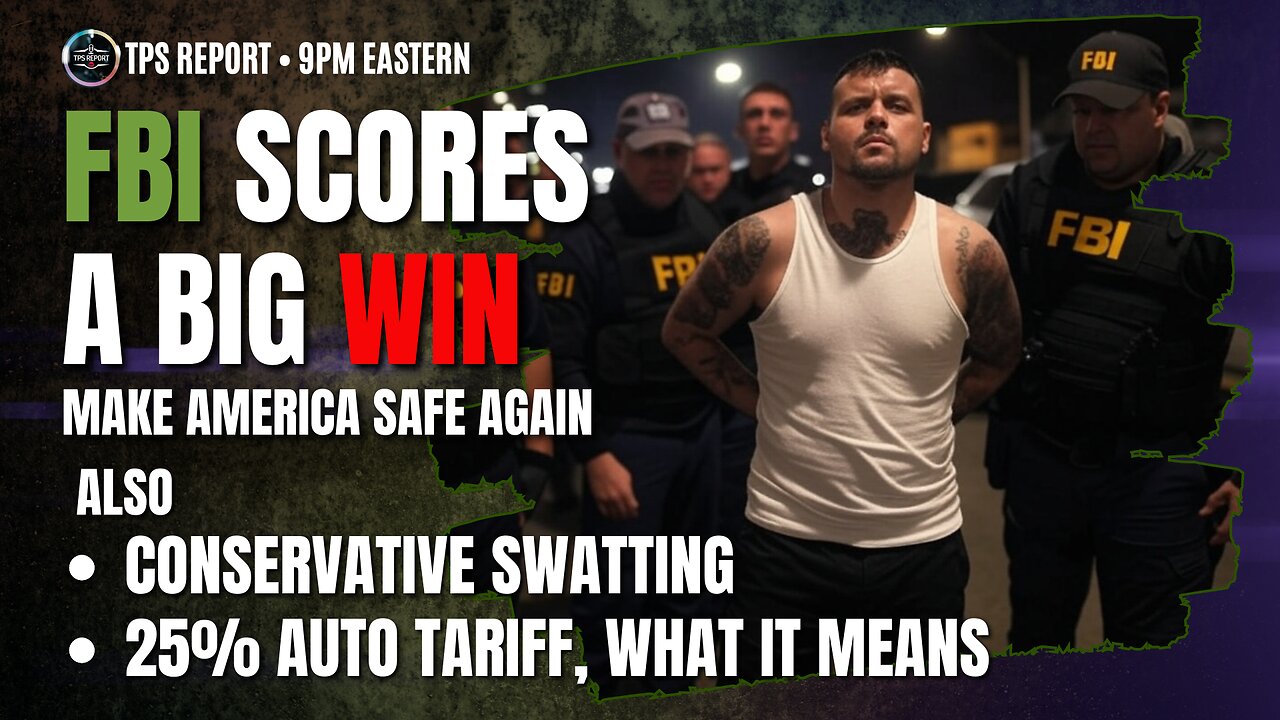 🎯🚔 Swatting Surge, FBI vs. MS-13 & Trump’s Big Moves! 🔥💼 • 9pm ET