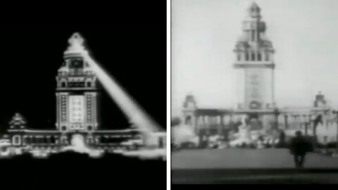 BUFFALO EXPOSITION 1901 DAYTIME AND NIGHTTIME