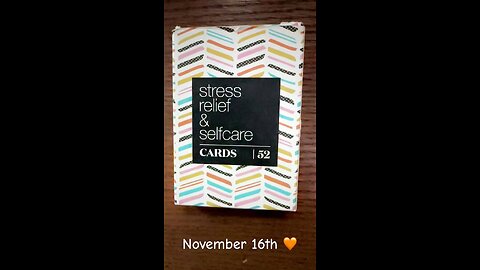 11/15/25 card: focus meditation