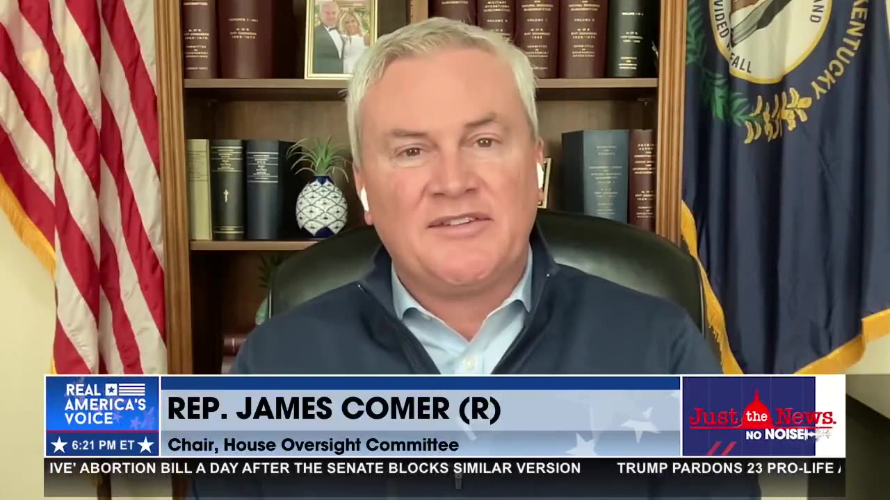 Rep. James Comer says the ‘Biden crime family’ is the biggest scandal in American history