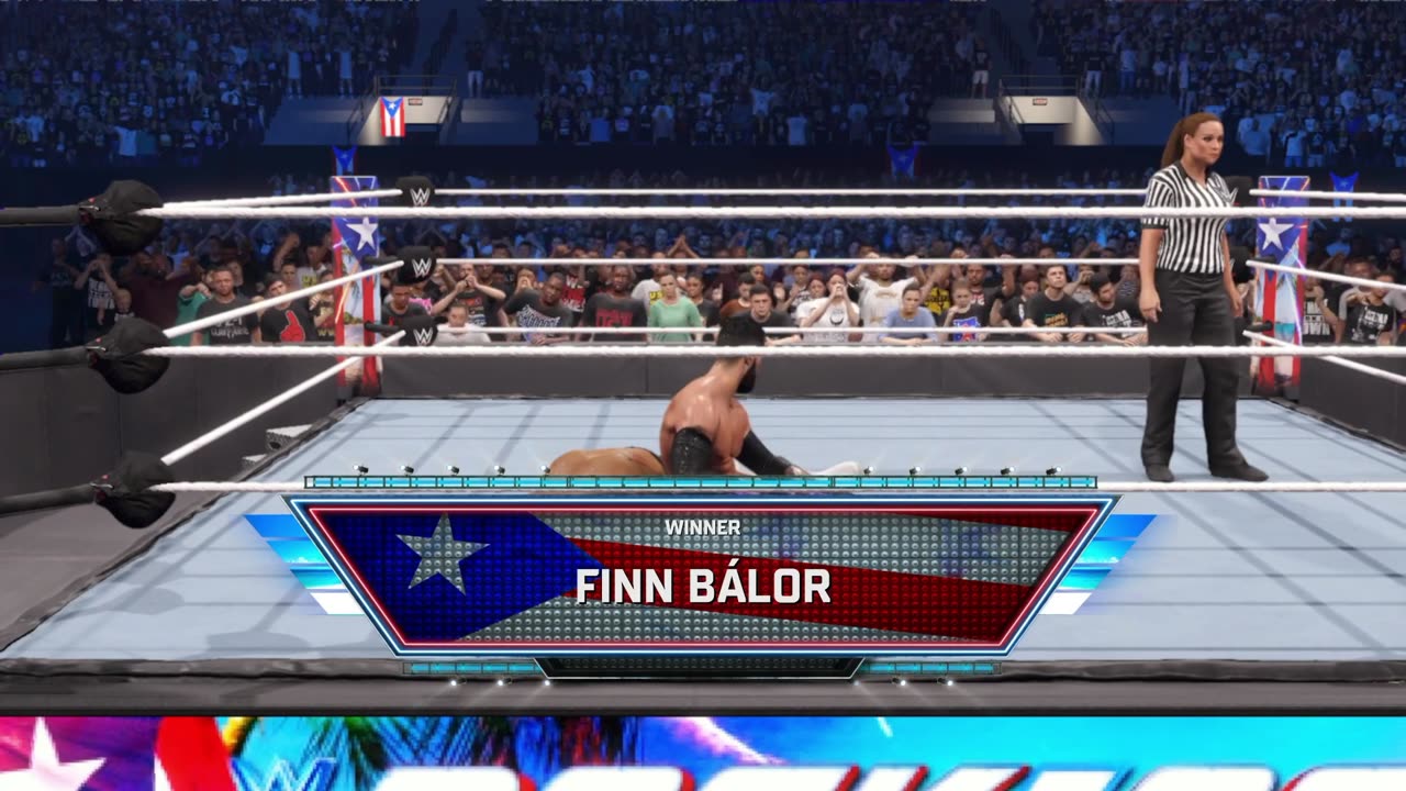 Finn Balor VS Dusty Rhodes Raw S 1 E 107