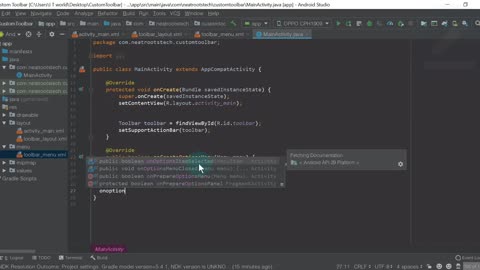 13 How to Add a Custom Toolbar - Android Tutorial