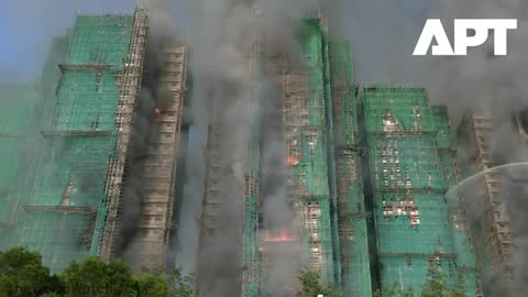 Skyscraper Fire - Hong Kong