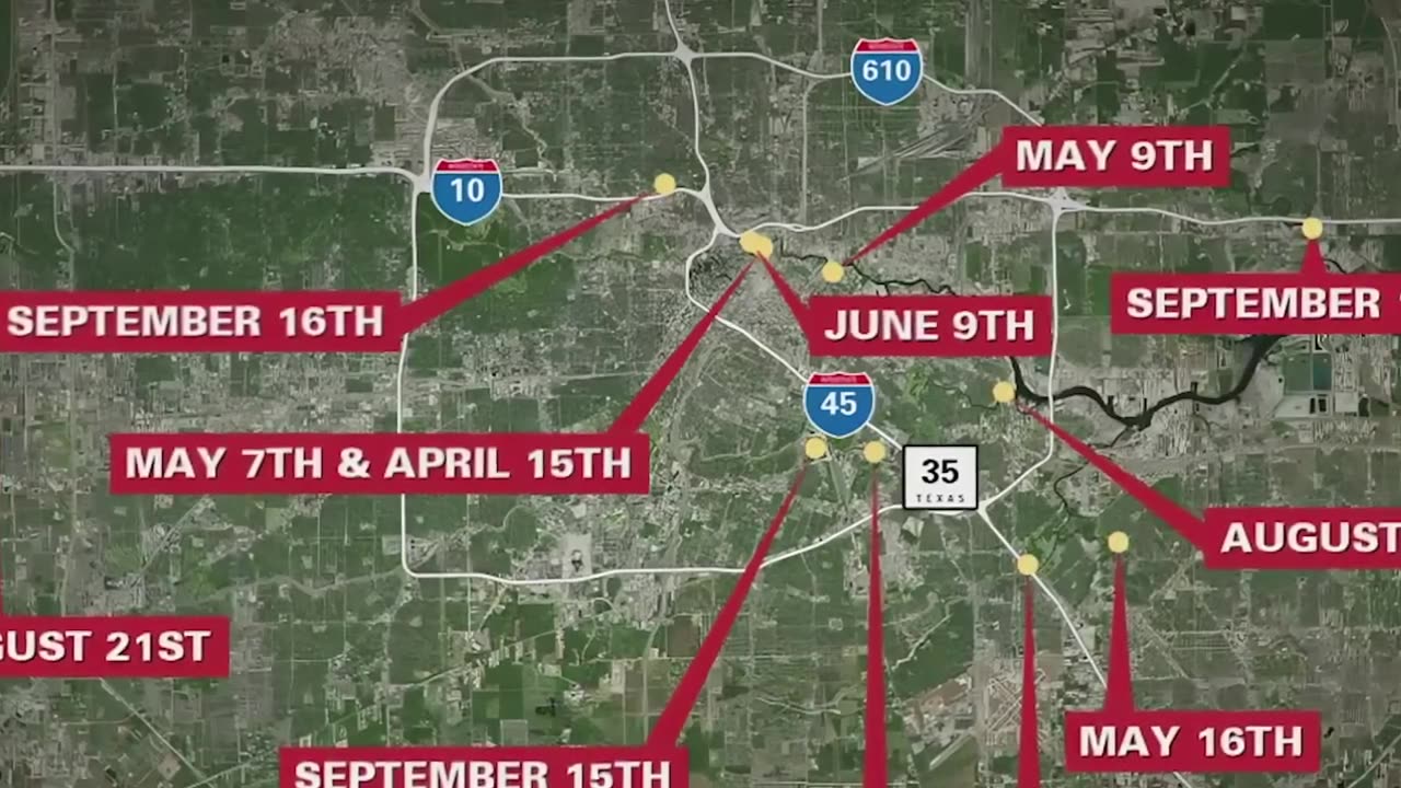 6 Bodies Pulled Out Of River in 6 Days, Houston’s Serial Killer Scare