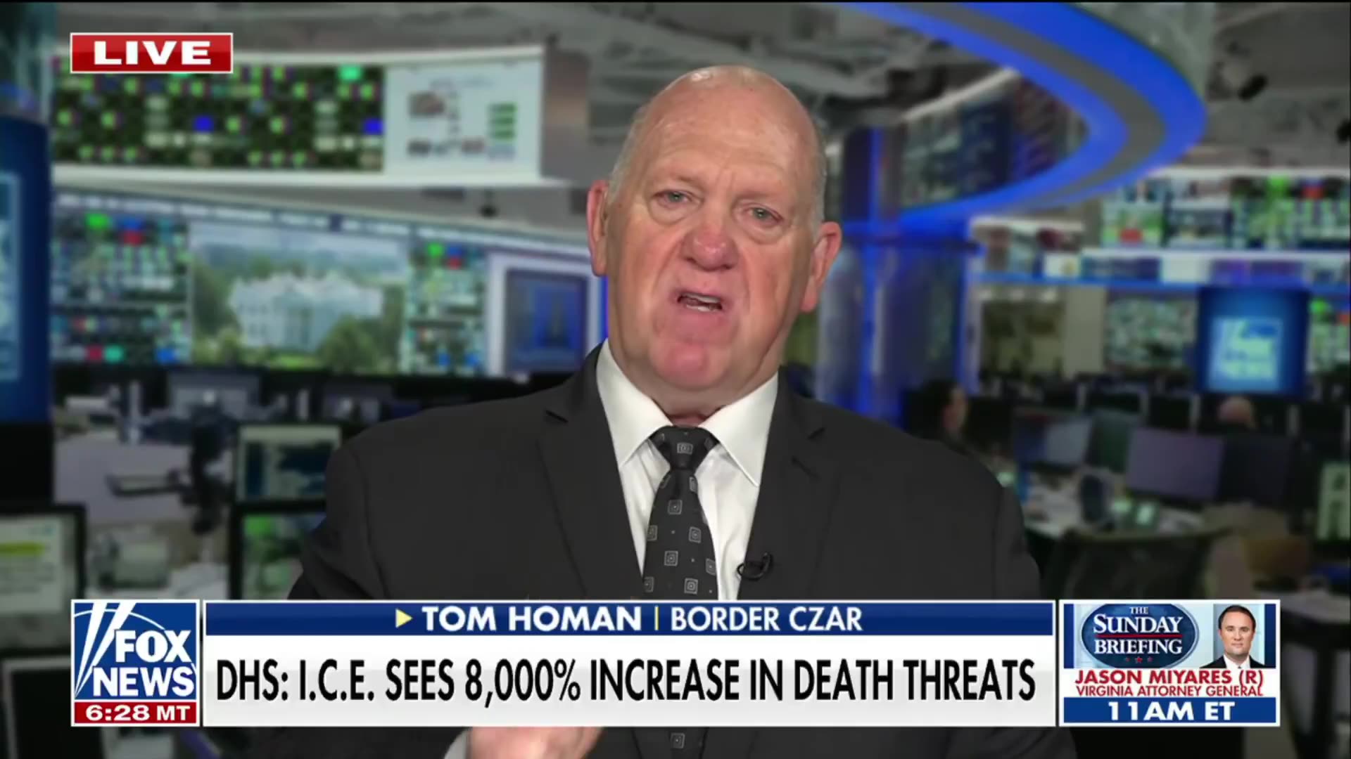 HOMAN TO DEMOCRAT OFFICIALS: Assaults against ICE agents are so high because of Democrat governors