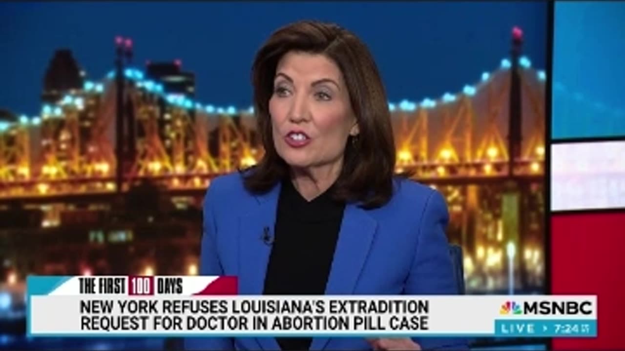 NY Governor Kathy Hochul: Telemedicine Should Cross State Lines; Abortion Pills Are Safe