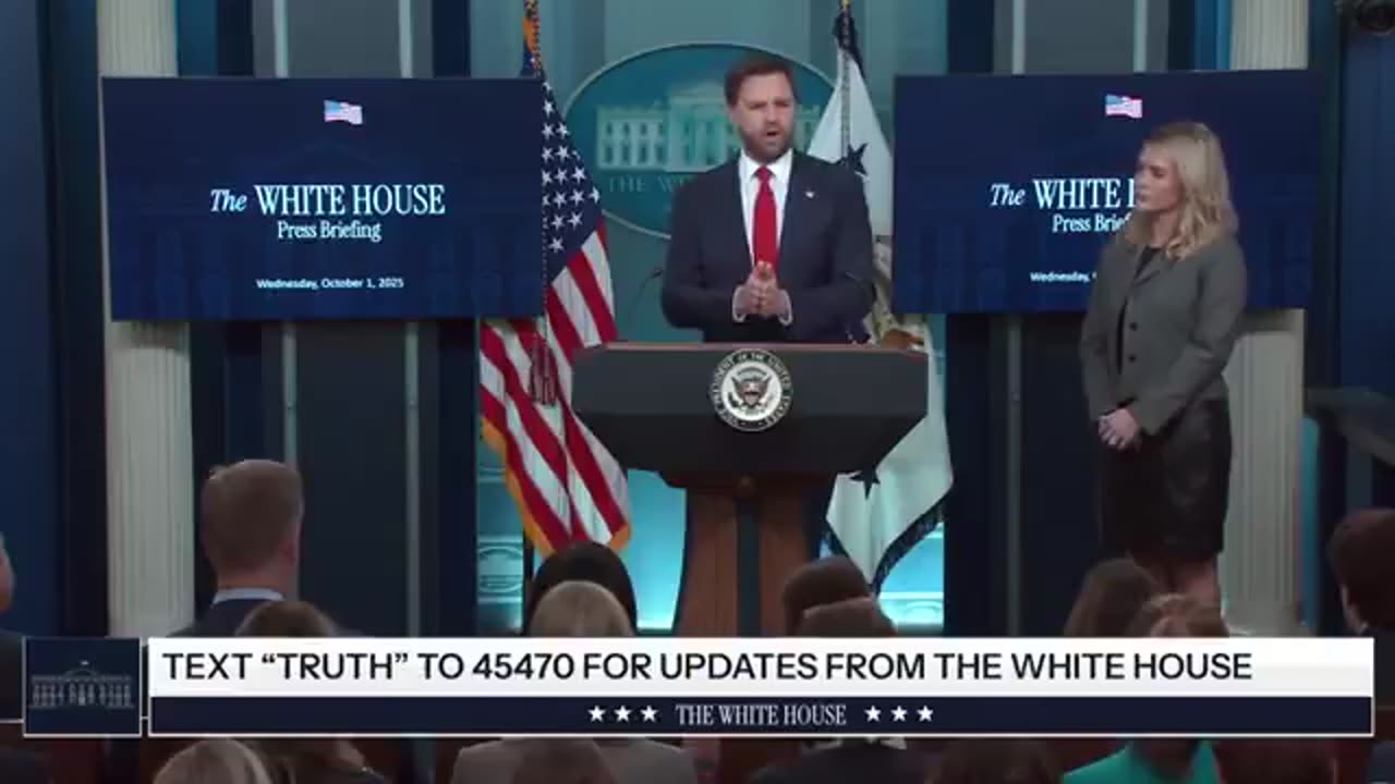 JD Vance at the White House Press Briefing OBLITERATED the Democrats!