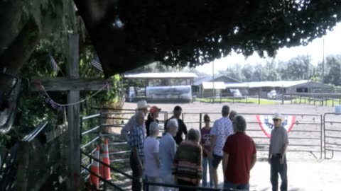 Skipper Calder & Cowboy-up Ministry bring horse training with a message at 11am.