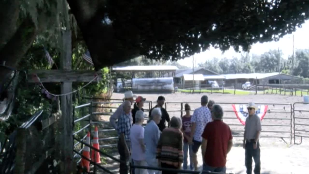 Skipper Calder & Cowboy-up Ministry bring horse training with a message at 11am.