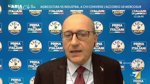 Alberto Bagnai Dibattito sul Mercosur 20-01-2026