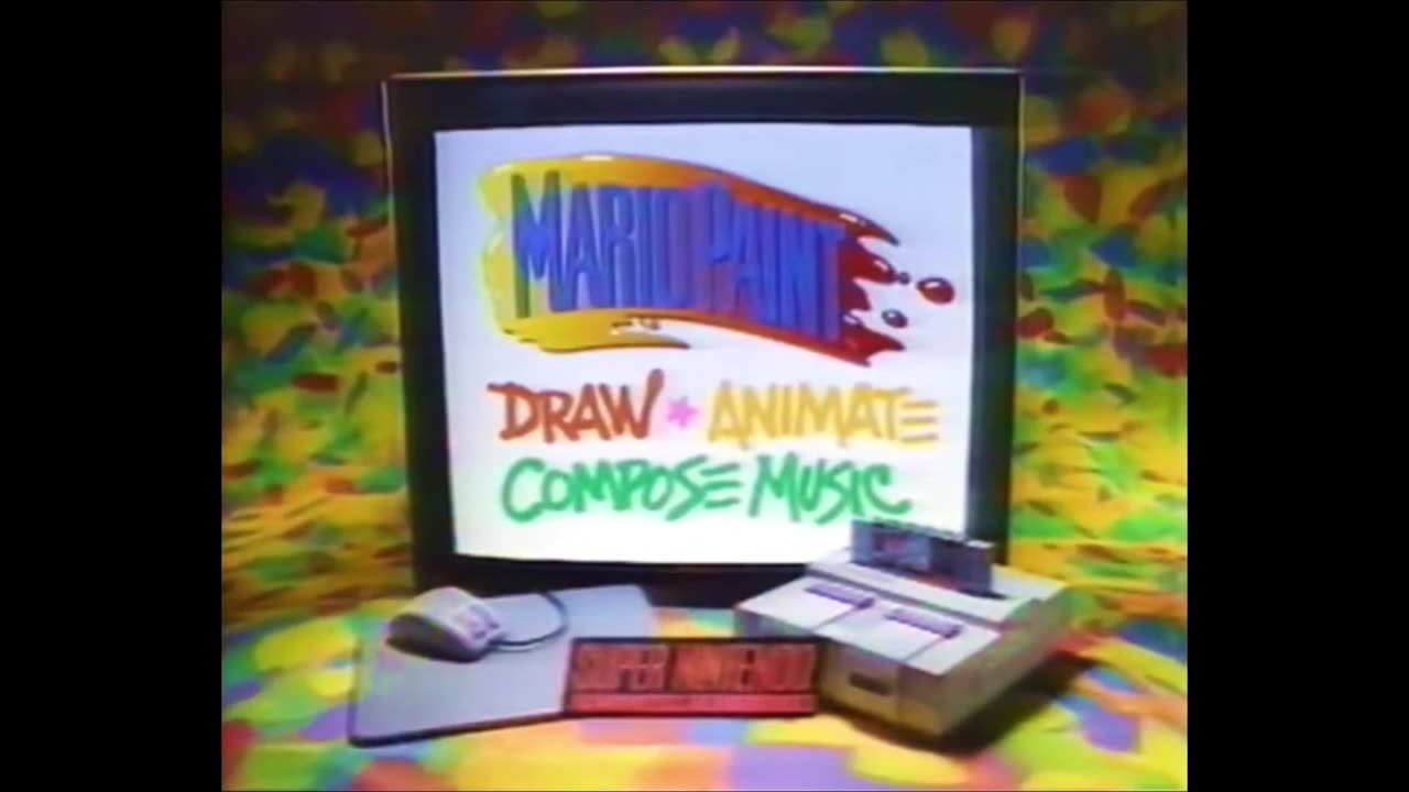 Mario Paint - SNES - AD