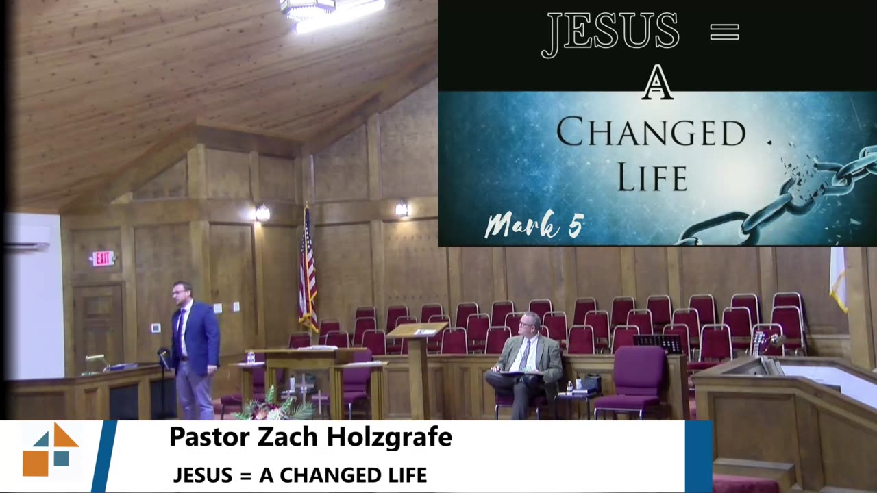 Pastor Zach Holzgrafe // JESUS = A CHANGED LIFE // 2/5/25