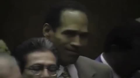 This is footage from 1995 of Oprah's audience reacting to the OJ verdict.