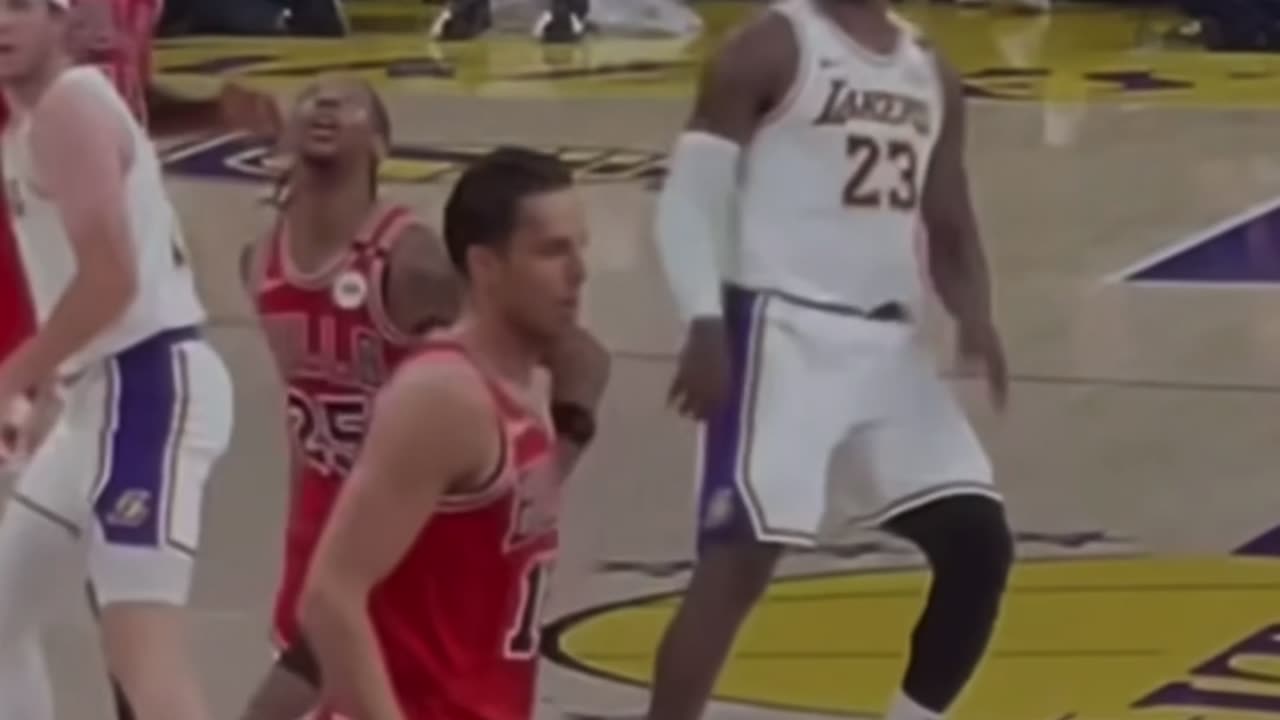 LeBron vs the bulls