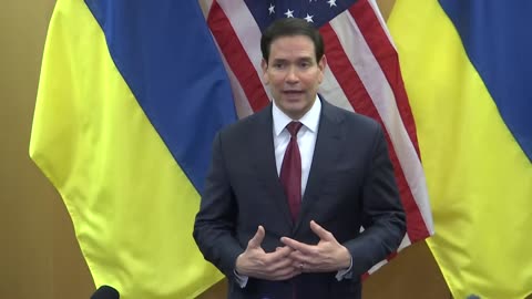 BREAKING 🚨 Marco Rubio Briefing on U.S.-Ukraine Delegations Peace Negotiations