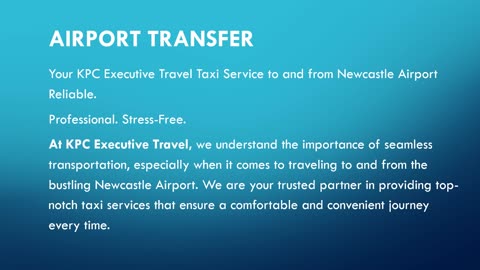 Newcastle Airport transfers