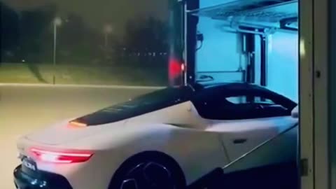 Don't Miss Out! Epic Sports Car Unloading from Enclosed Trailer! 🚘