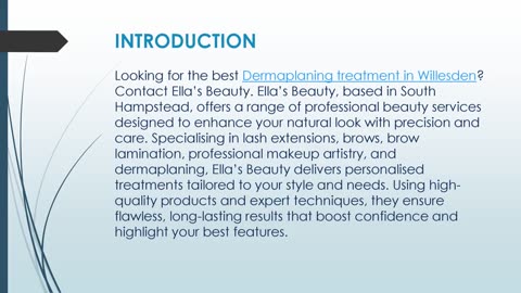 Best Dermaplaning treatment in Willesden