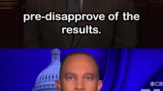Hakeem Jeffries Panics When CBS Calls Out His Election Denial