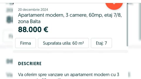 Apartament de vânzare în dej